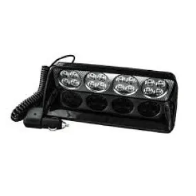 12-24v 4 Led x 4 Dash Mount Flashing Red S16