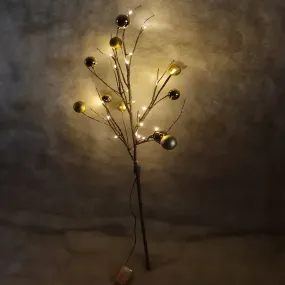 120cm Gold Bauble Branch