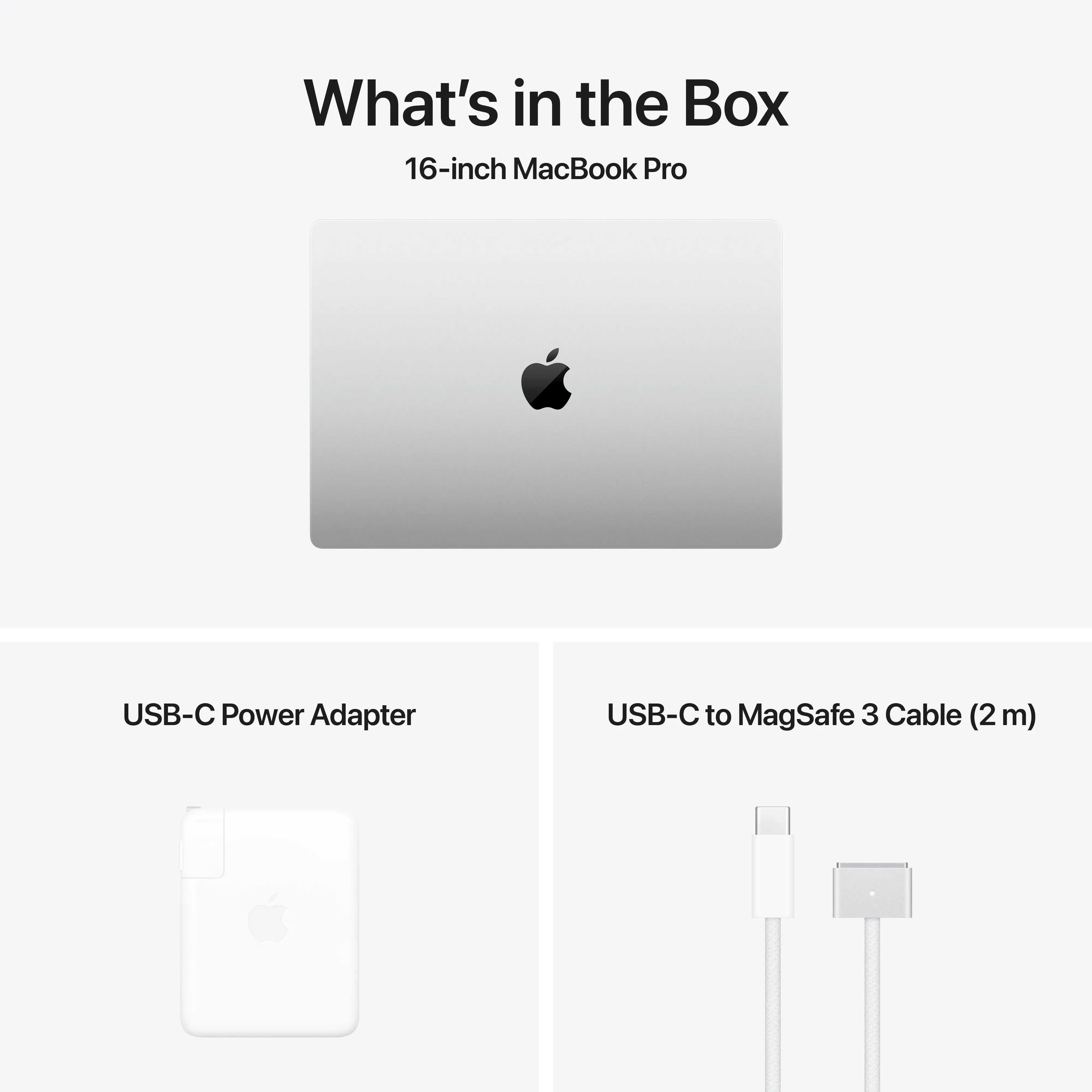 16-inch MacBook Pro - M4 Pro (14-Core CPU and 20-Core GPU) - Silver - Standard Glass