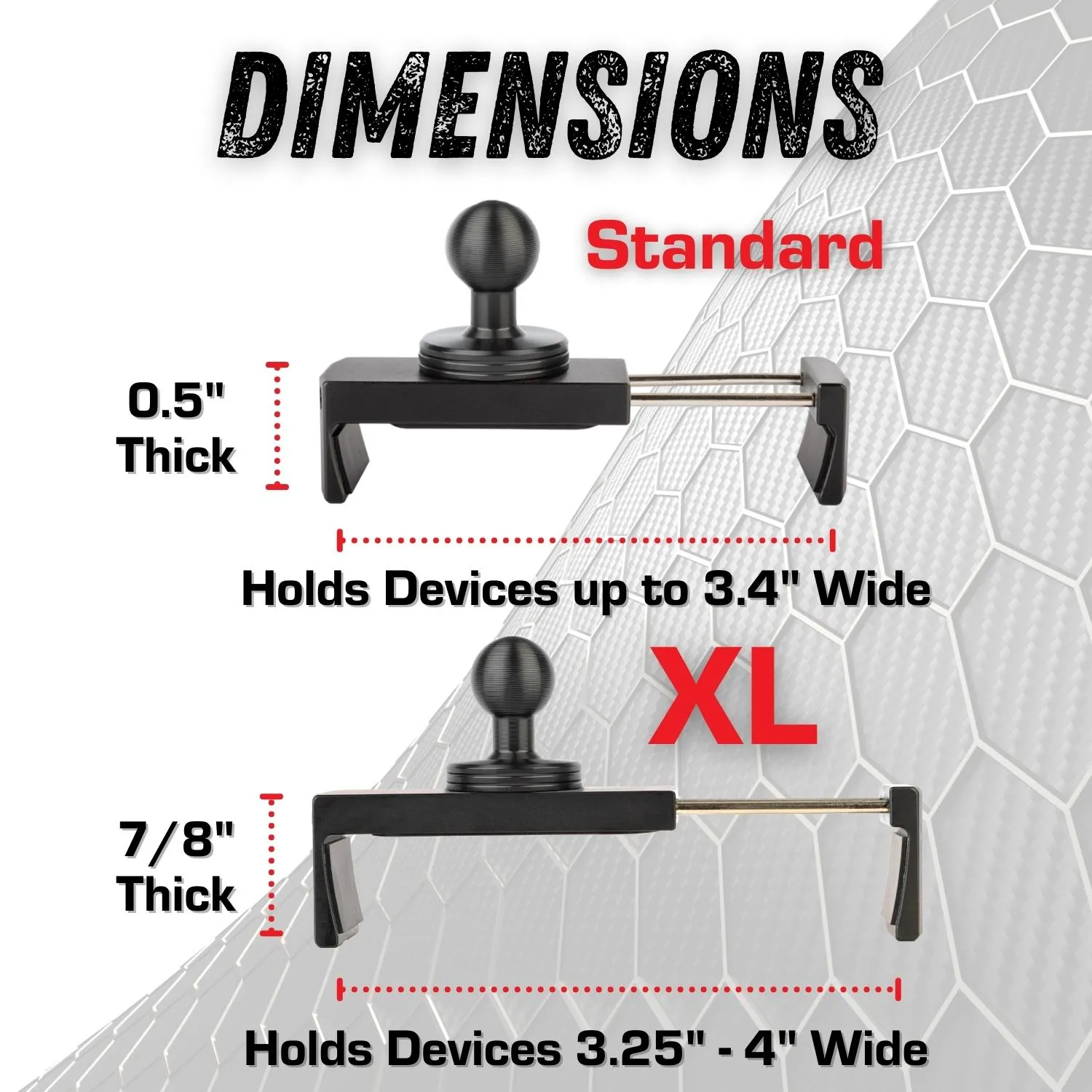 2018-2023 Jeep Wrangler JL   2020-2023 Jeep Gladiator Driver Side Jeep Phone Mount & Action Camera Mount
