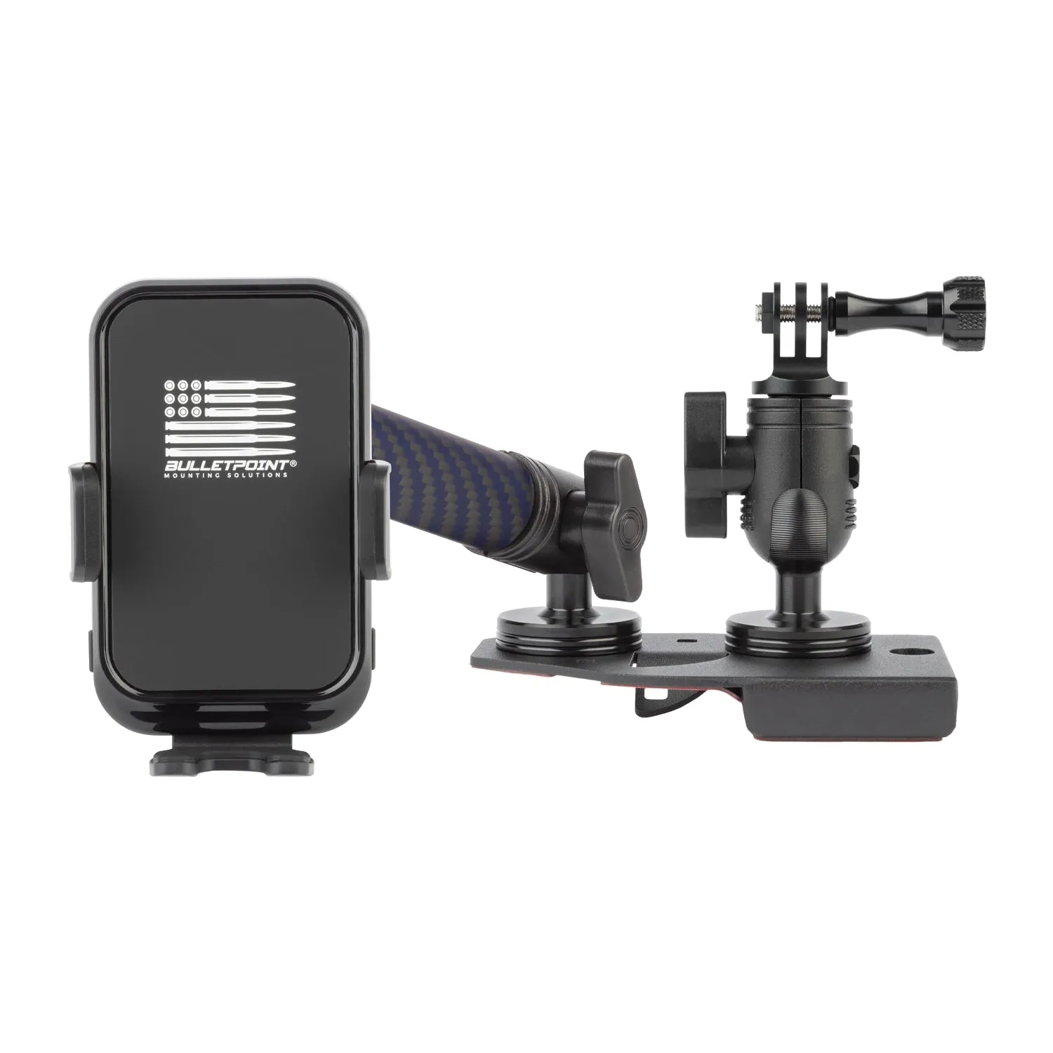 2018-2023 Jeep Wrangler JL   2020-2023 Jeep Gladiator Driver Side Jeep Phone Mount & Action Camera Mount