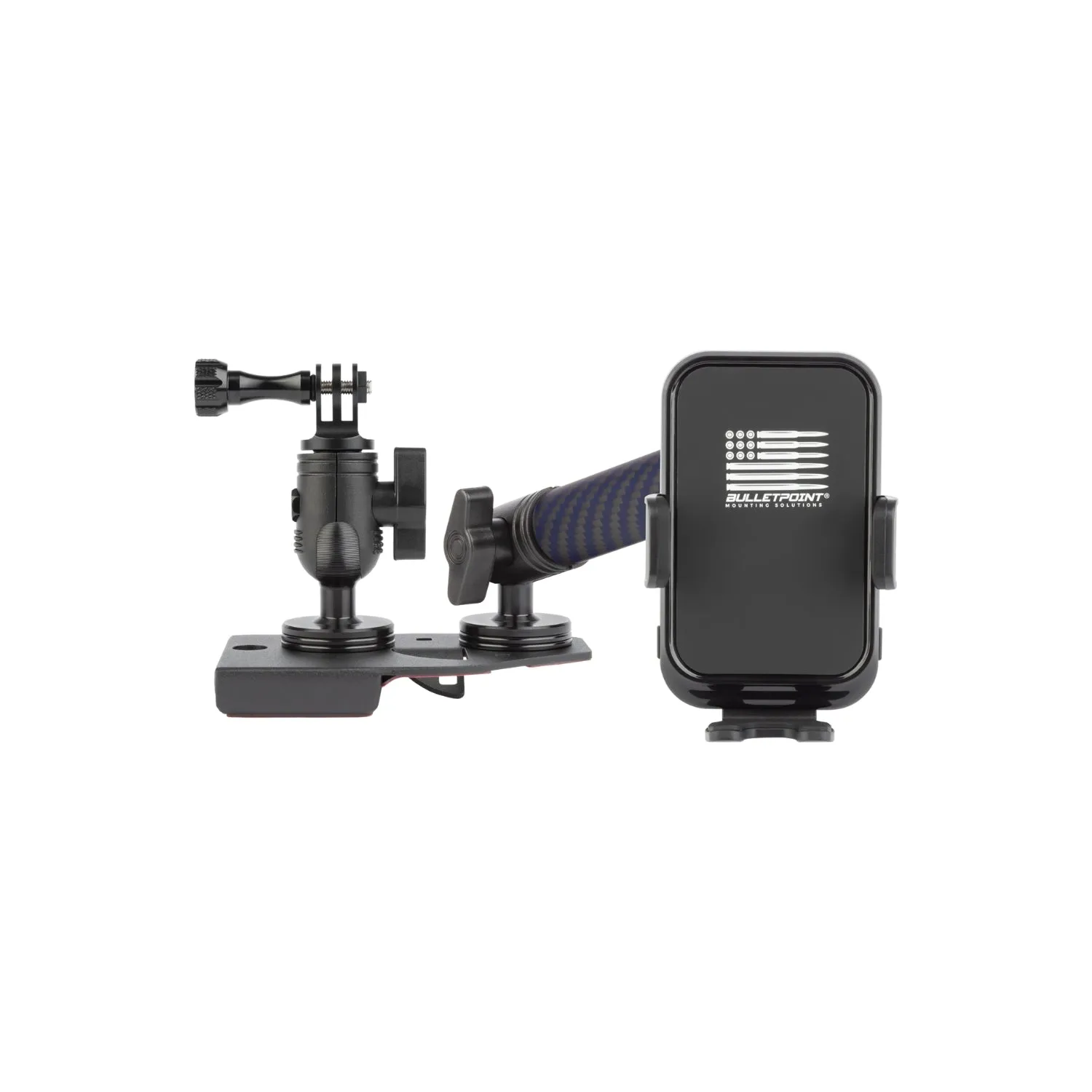 2018-2023 Jeep Wrangler JL and 2020-2023 Jeep Gladiator Passenger-Side Phone and Action Camera Mount