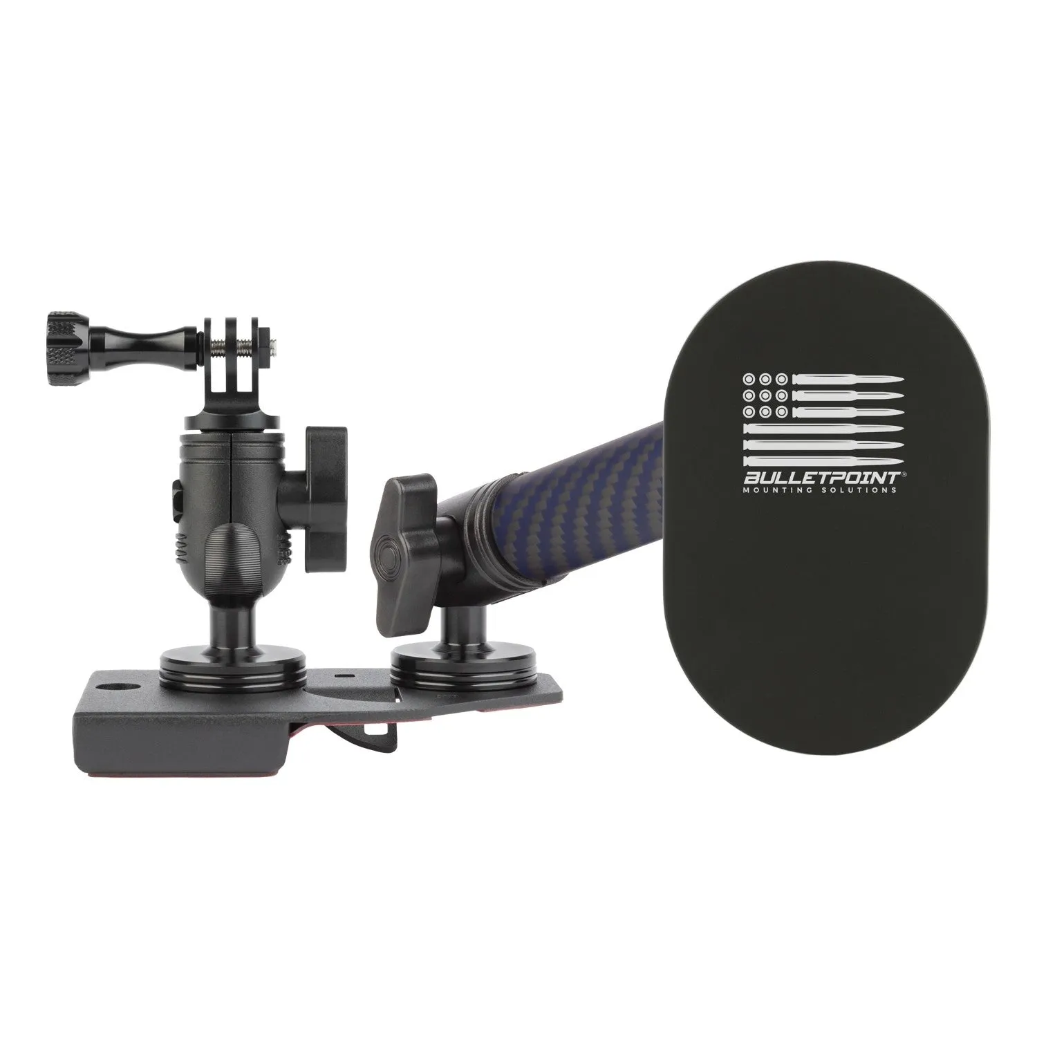2018-2023 Jeep Wrangler JL and 2020-2023 Jeep Gladiator Passenger-Side Phone and Action Camera Mount
