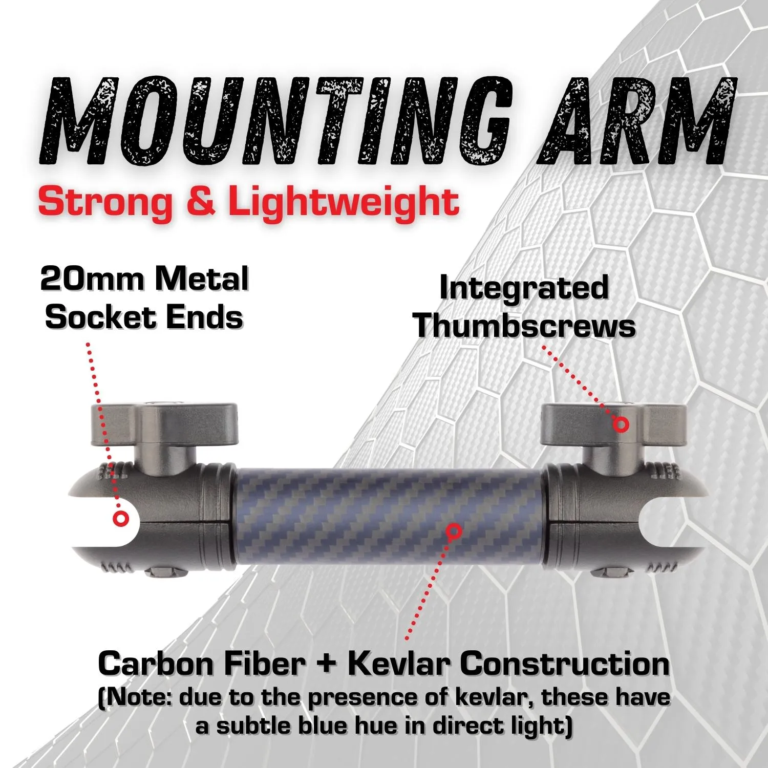 2018-2023 Jeep Wrangler JL and 2020-2023 Jeep Gladiator Passenger-Side Phone and Action Camera Mount