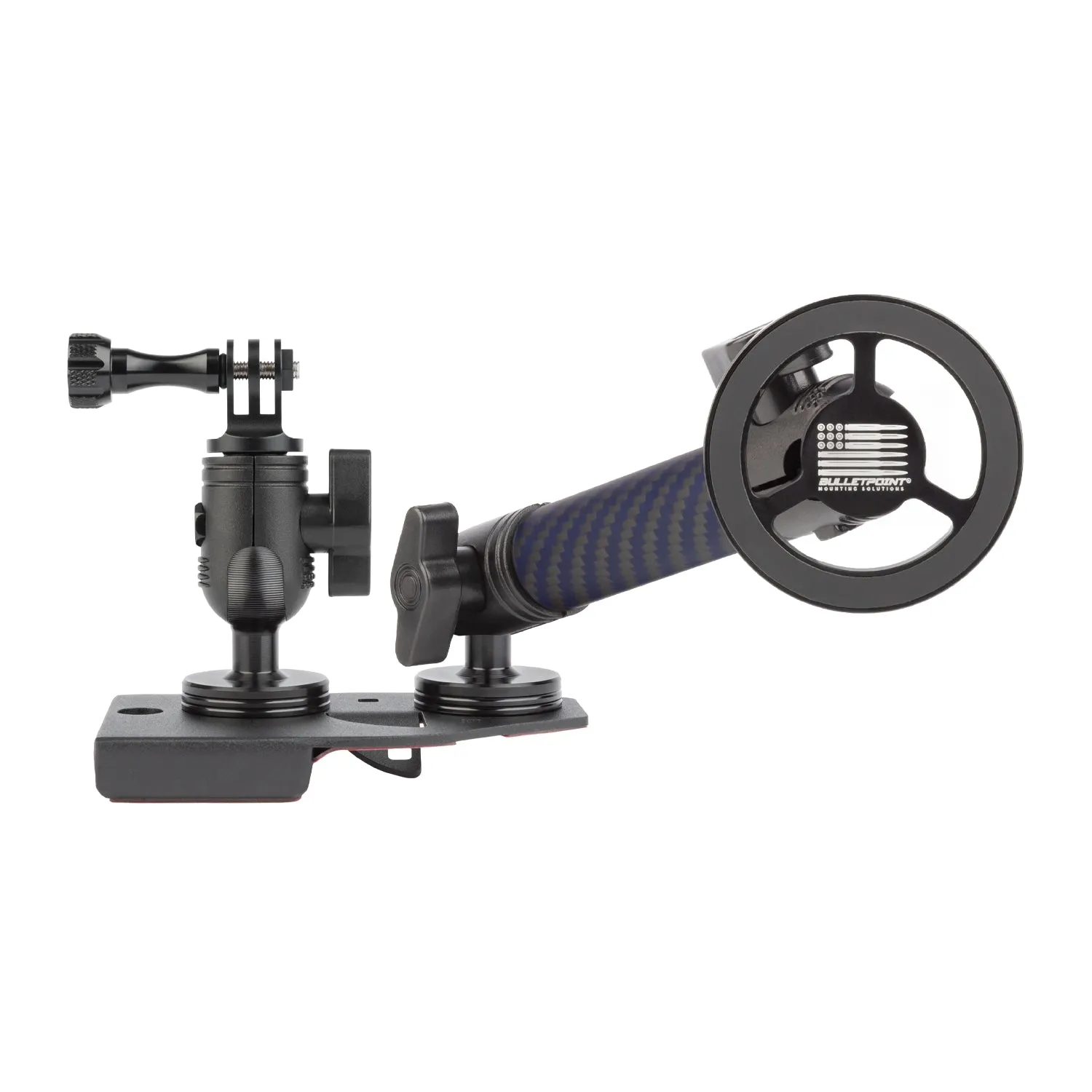 2018-2023 Jeep Wrangler JL and 2020-2023 Jeep Gladiator Passenger-Side Phone and Action Camera Mount