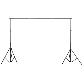 2.8M X 3M Adjustable Height Photographic Backdrop Stand