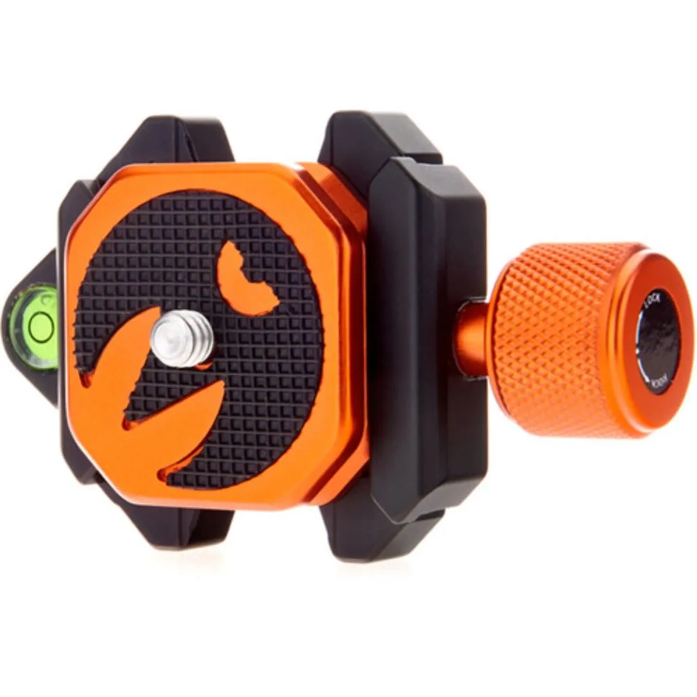 3 Legged Thing Twist Knob Lock Clamp Universal Adapter with Arca-Type QR Octa Plate