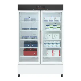 35 cu. ft. Medical Vaccine Refrigerator for Pharmacy and Laboratory with Multi-Level Emergency Alarms, UL-Listed in White (KM-PHR-35C)