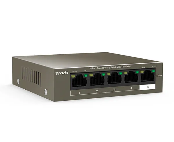 5-Port Gigabit Desktop Switch with 4-Port PoE