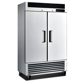 54" Alaska-Line Reach in 2 Solid Door Freezer 50 Cu.Ft., HIT-407