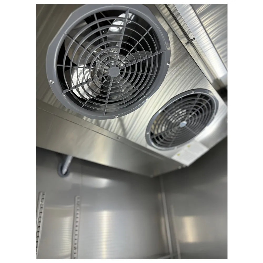 55'' Alaska-Line Reach in 2 Glass Door Cooler 50 Cu.Ft. HIT-409