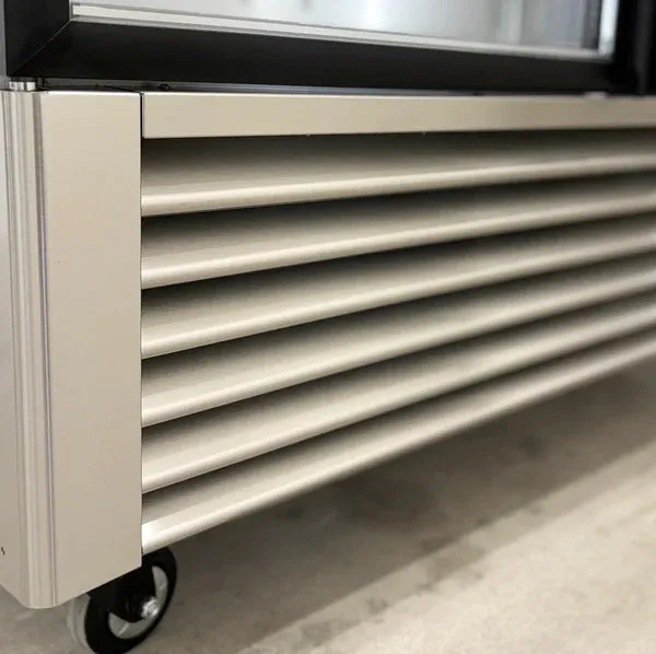 55" Alaska-Line Reach in 2 Glass Door Freezer 50 Cu.Ft HIT-408