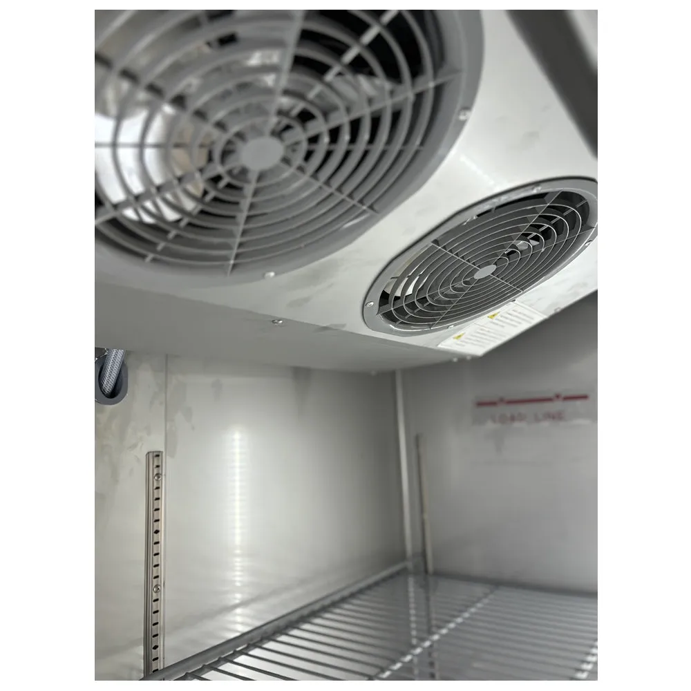 55" Alaska-Line Reach in 2 Glass Door Freezer 50 Cu.Ft HIT-408