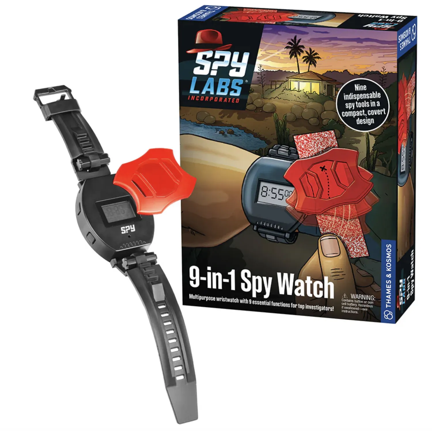 9 in 1 Spy Watch