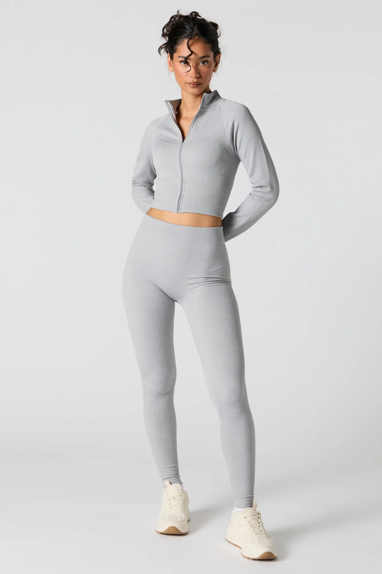 Active Seamless Ribbed Legging