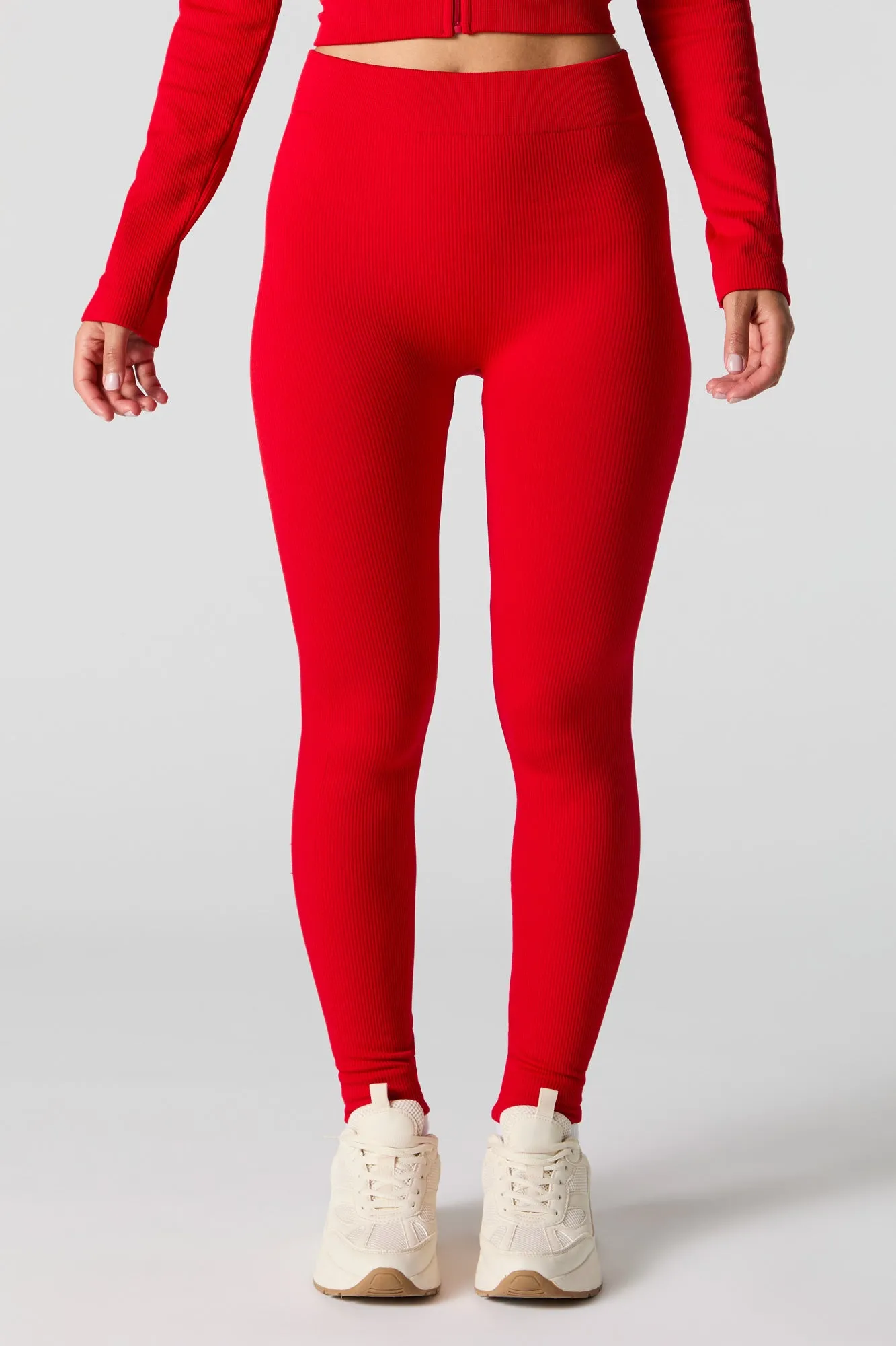 Active Seamless Ribbed Legging