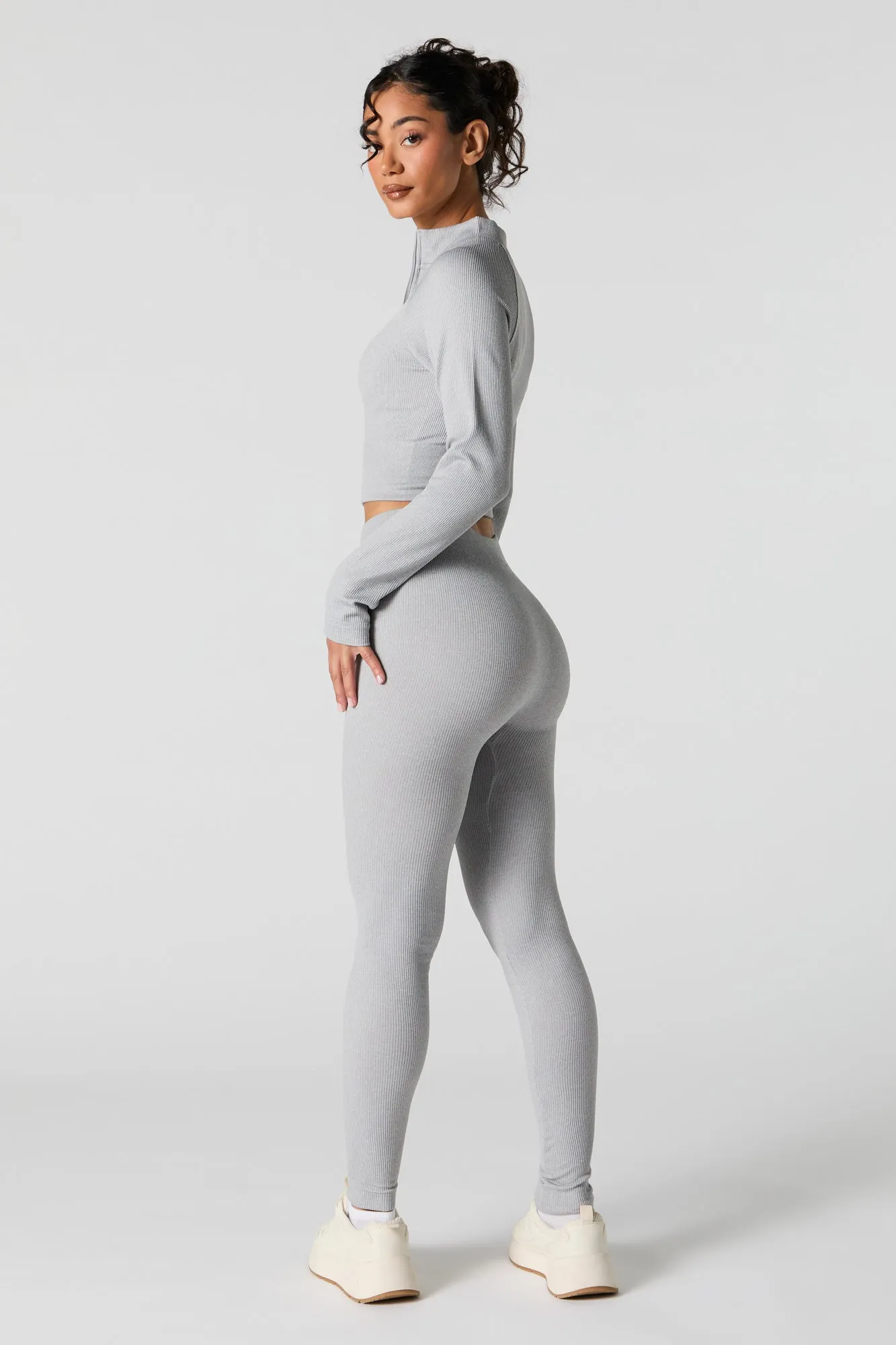 Active Seamless Ribbed Legging