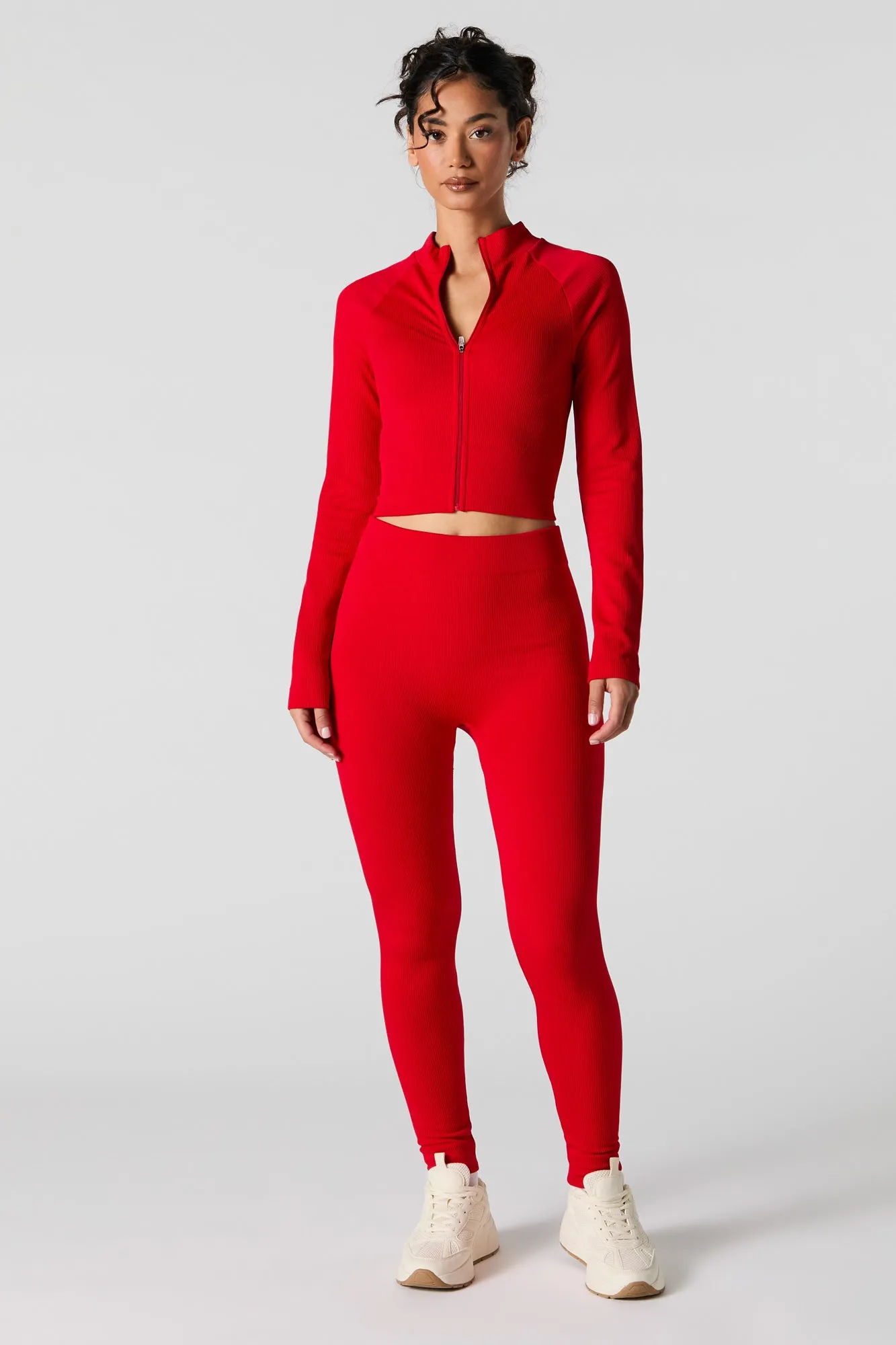Active Seamless Ribbed Legging