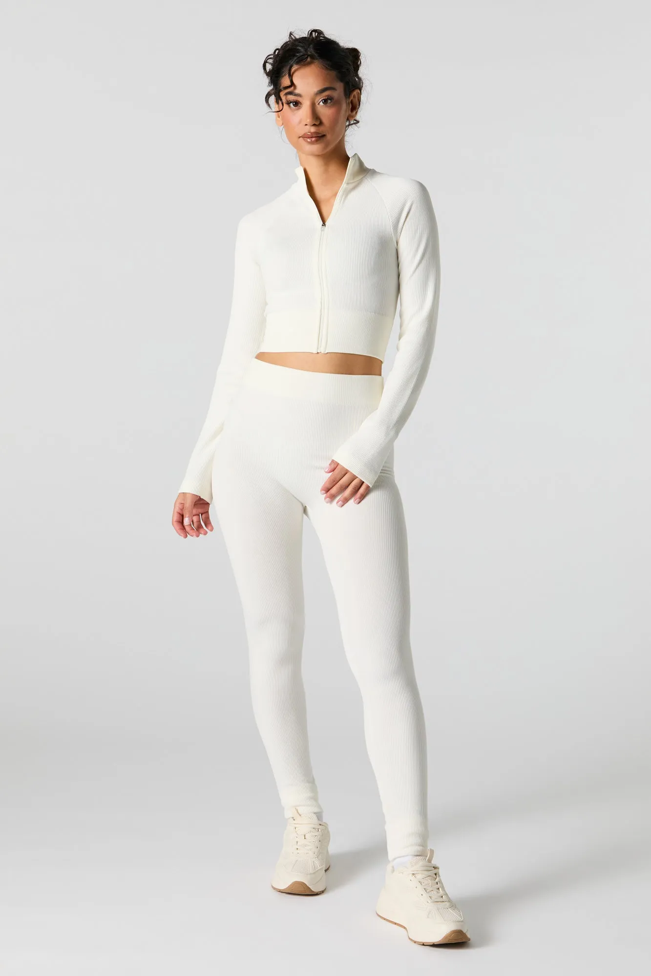 Active Seamless Ribbed Legging