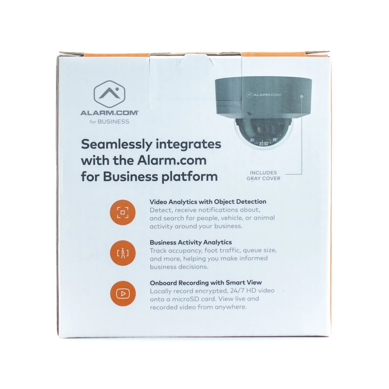 ADC-VC827P Alarm.com Pro Series 1080p Indoor / Outdoor Dome PoE Camera