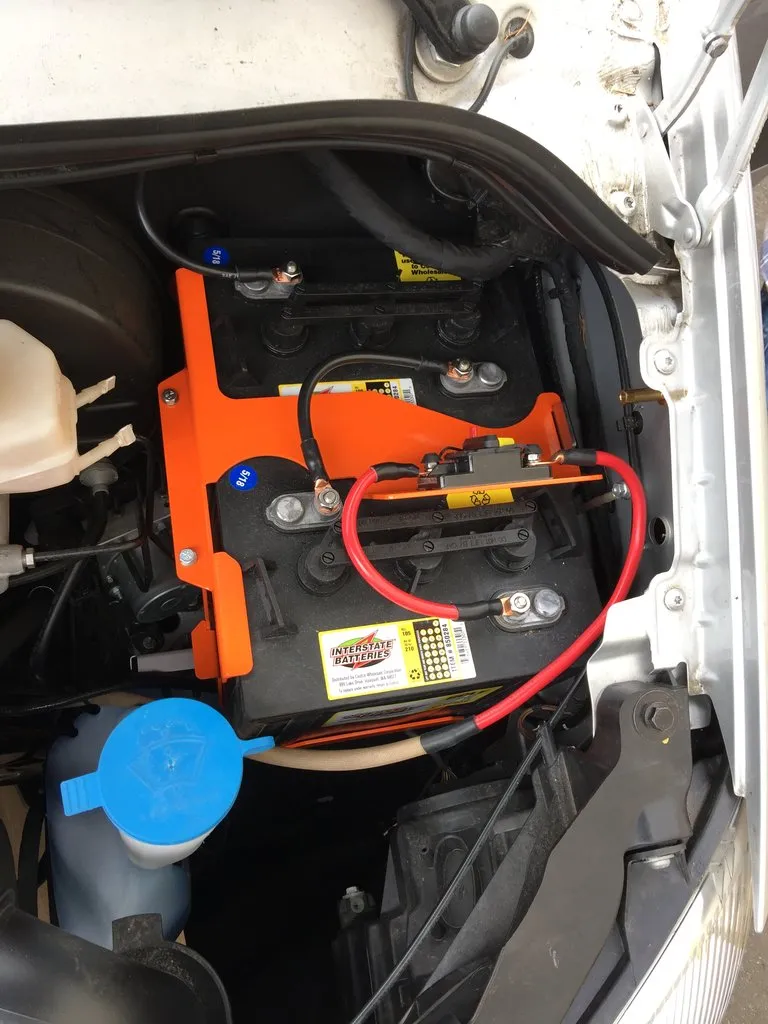 Adventure Wagon Sprinter Battery Tray - 144 & 170 - 2007-2018