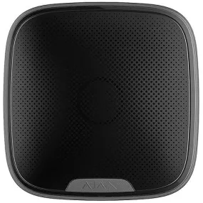 AJAX 42844.07.BL3 Wireless Outdoor Siren, Black
