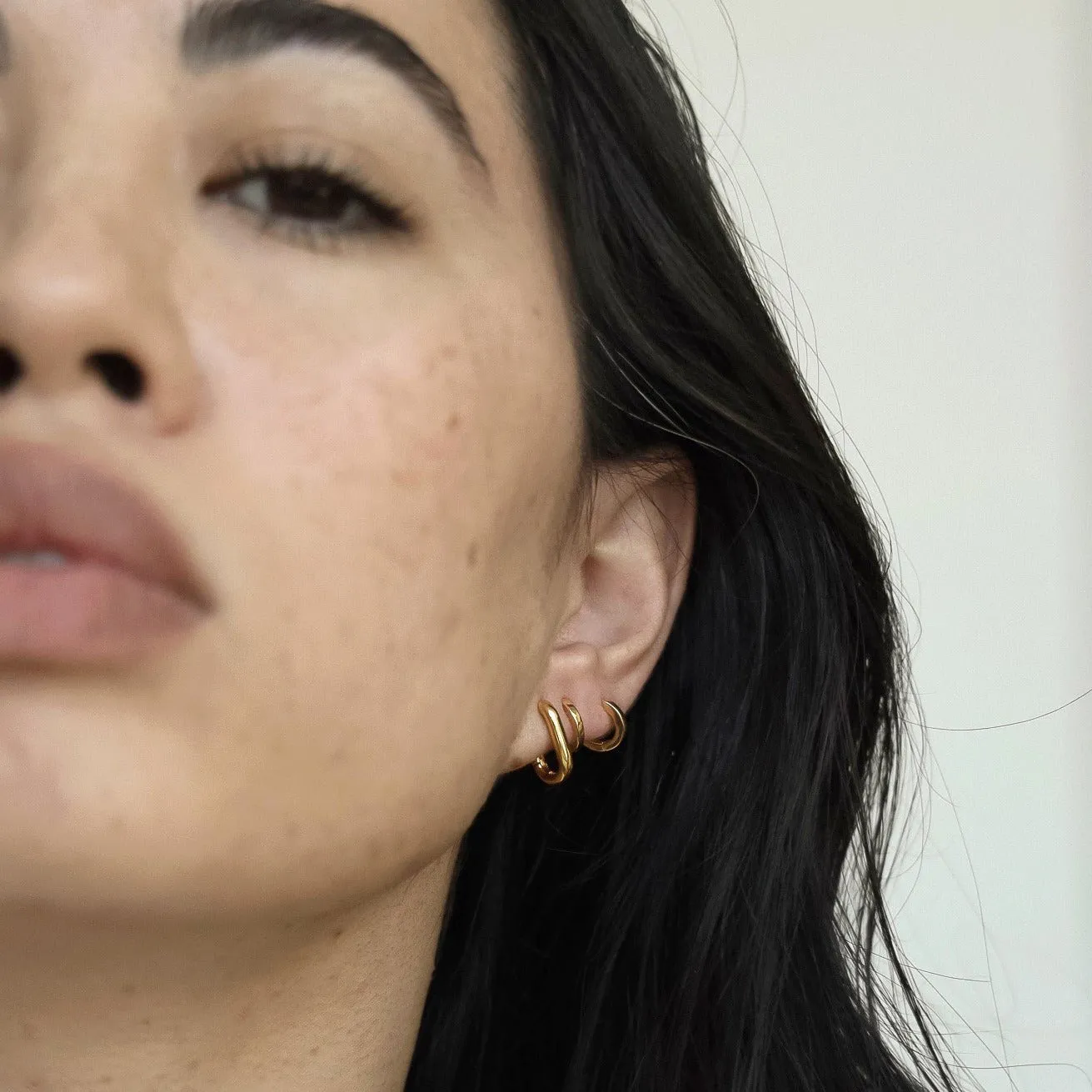 Amsterdam Hoops - Gold
