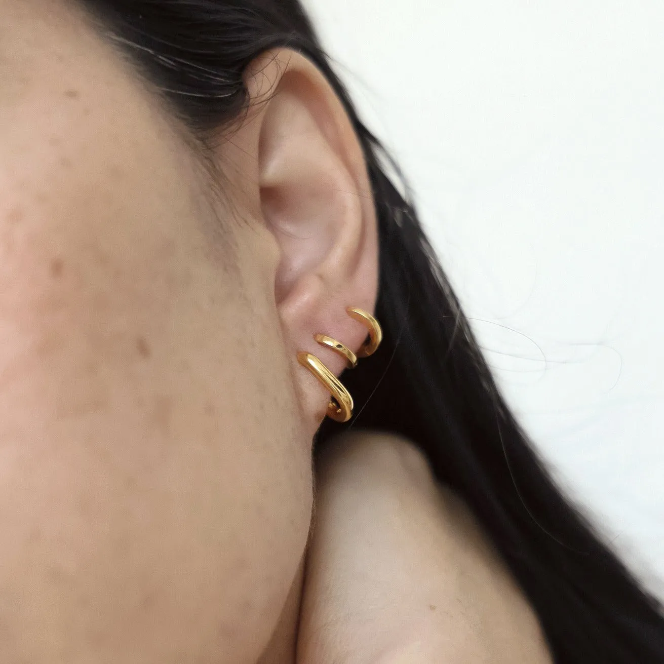 Amsterdam Hoops - Gold