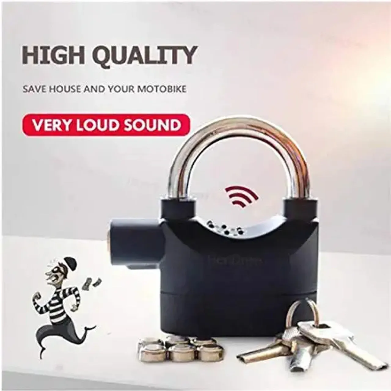 Anti-Theft Alarm Lock