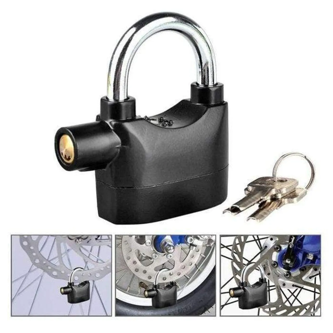 Anti-Theft Alarm Lock