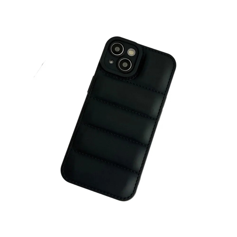 Anymob iPhone Black Jacket Silicone Phone Case Shockproof Candy Bumper Cover