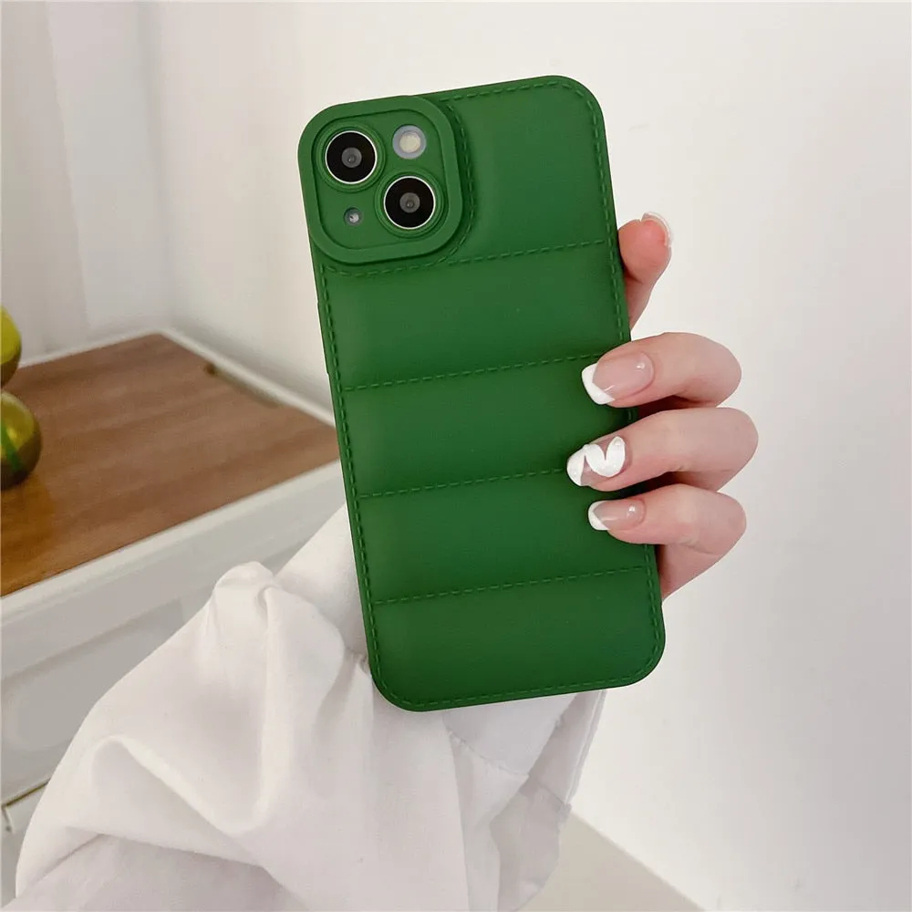 Anymob iPhone Black Jacket Silicone Phone Case Shockproof Candy Bumper Cover