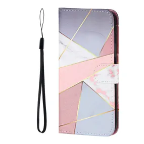 Anymob iPhone Case Multicolor Flip Painted Wallet Leather Cover