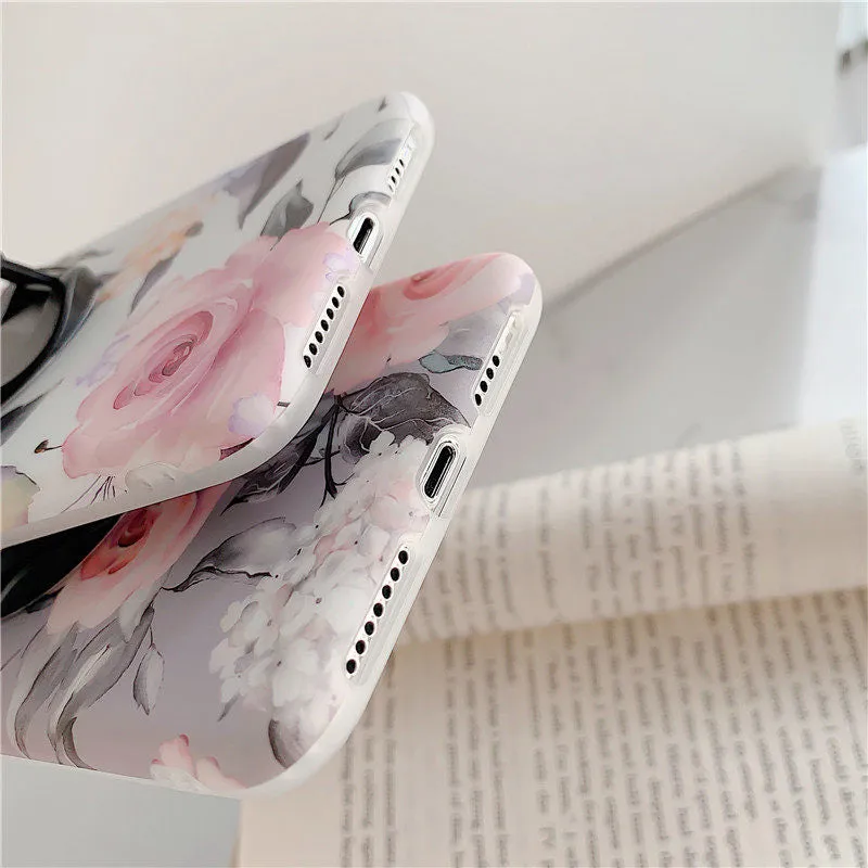 Anymob iPhone Violet Case Back Cover Silicone Phone Cases