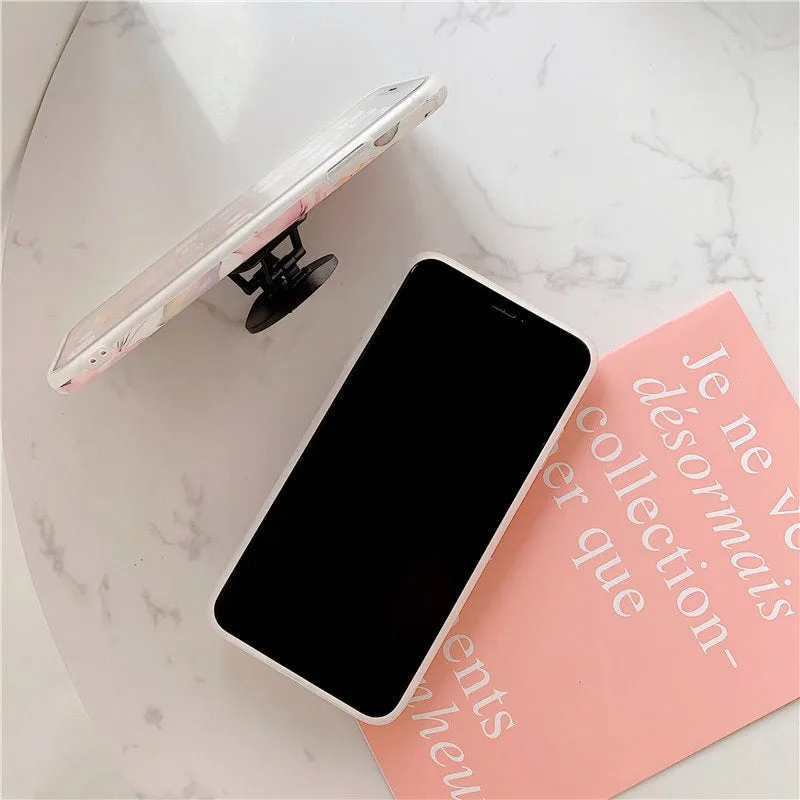 Anymob iPhone Violet Case Back Cover Silicone Phone Cases