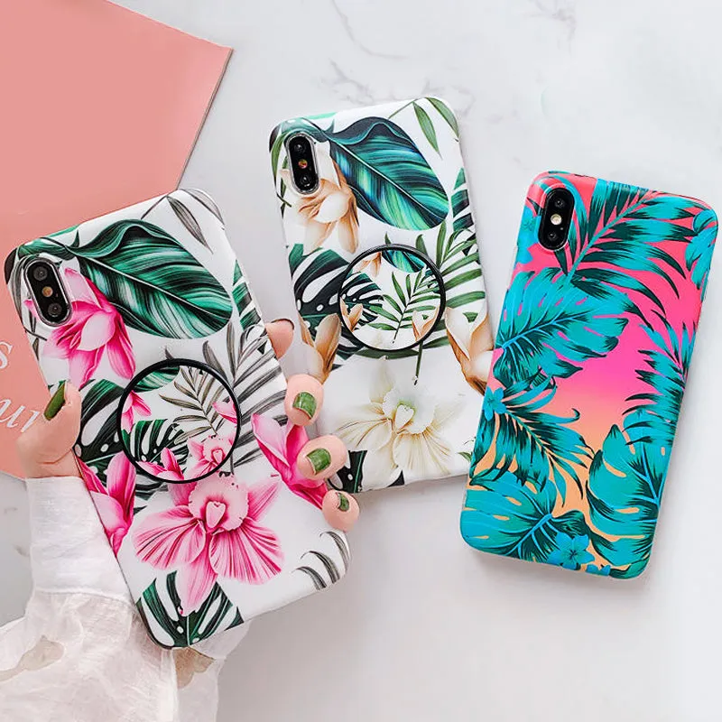 Anymob iPhone Violet Case Back Cover Silicone Phone Cases