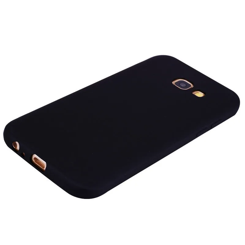 Anymob Samsung Blue Soft Silicon Case Candy Color Phone Case