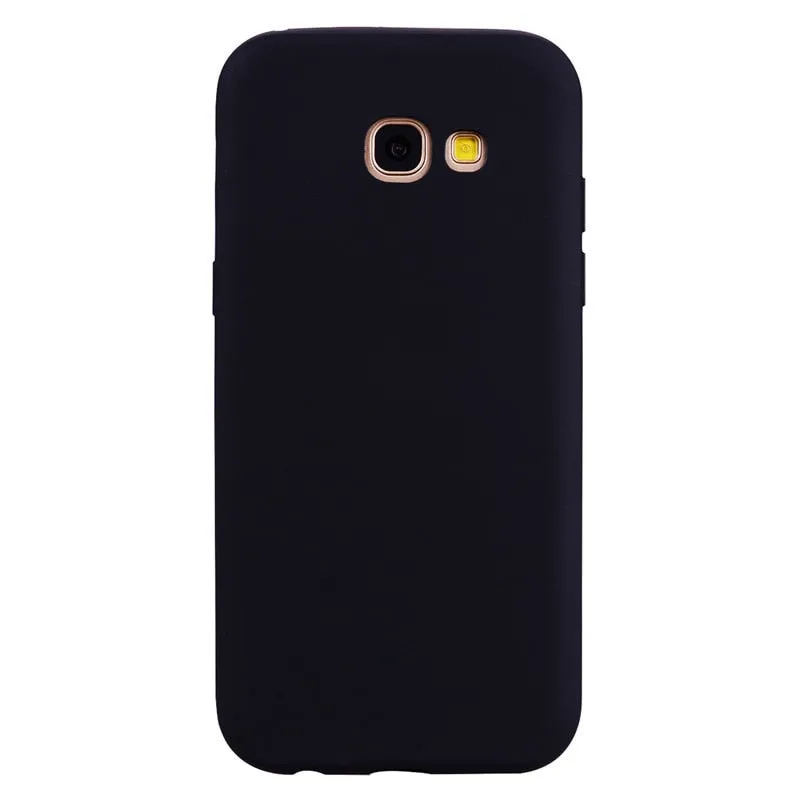 Anymob Samsung Blue Soft Silicon Case Candy Color Phone Case