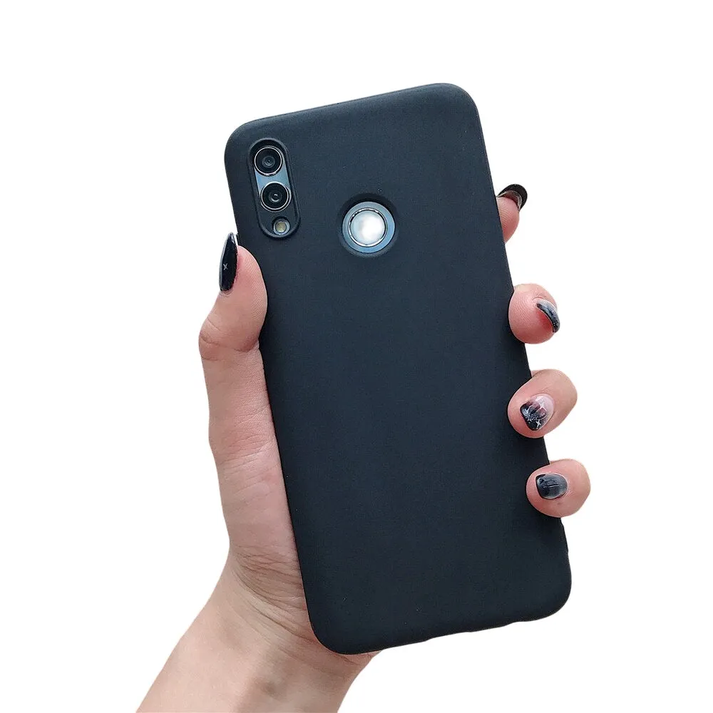 Anymob Xiaomi Black Jelly Silicone Mobile Phone Case Cover