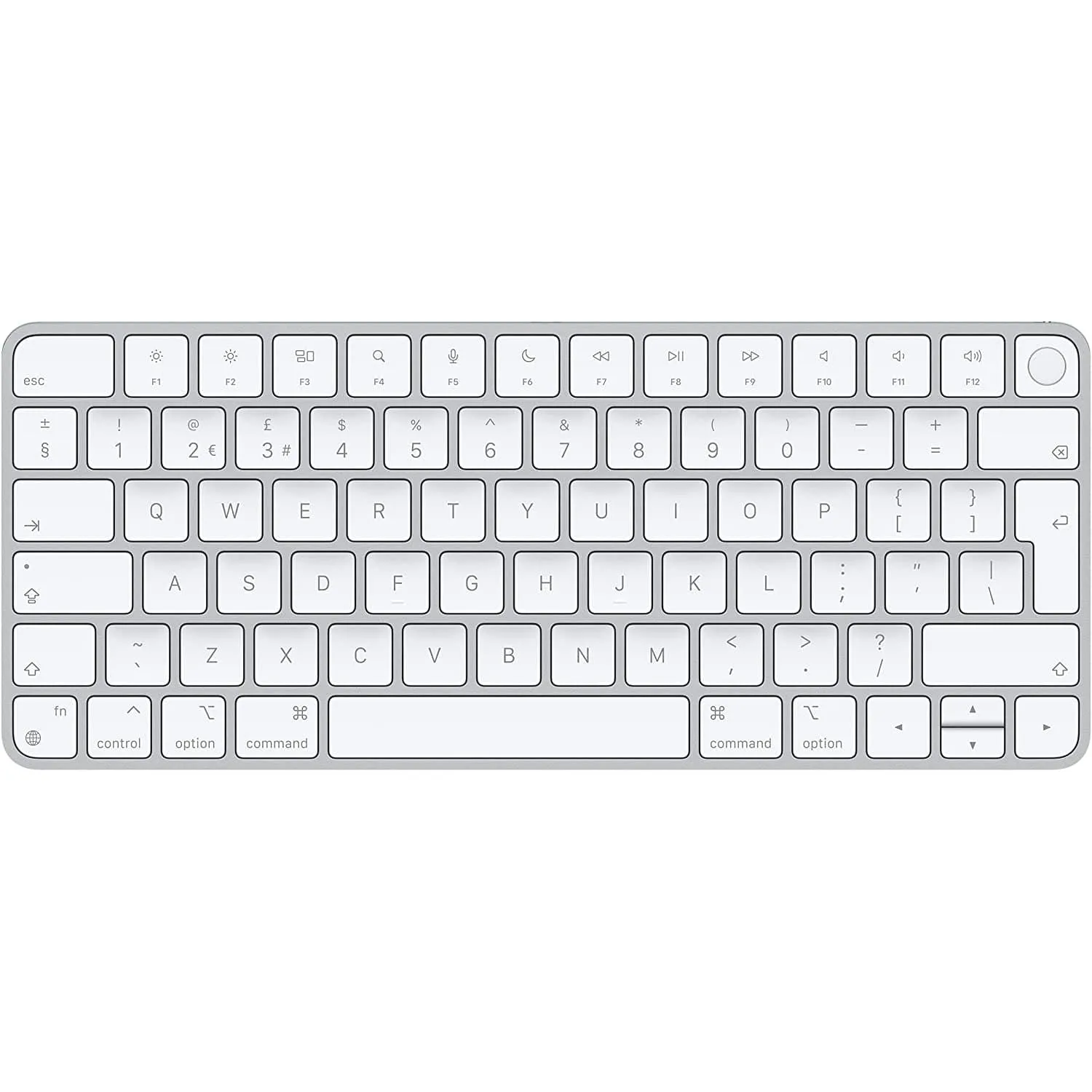 Apple Magic Keyboard with Touch ID for Mac (Apple Silicon) - British English - Silver