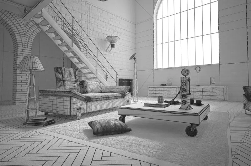 Archinteriors C4D vol. 27 (Evermotion 3D Model Scene / Set) for Cinema 4D