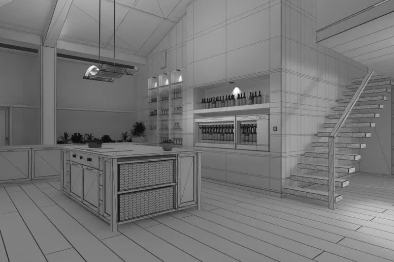 Archinteriors C4D vol. 27 (Evermotion 3D Model Scene / Set) for Cinema 4D