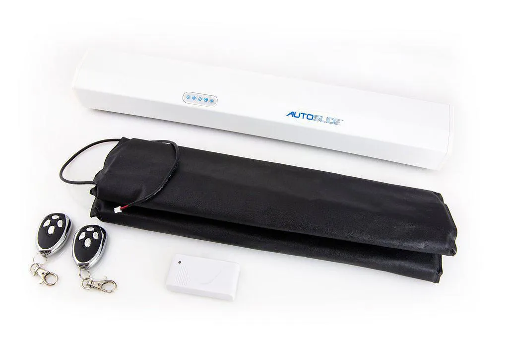 AutoSlide Automatic Sliding Patio Door System - Pressure Activated Electronic Doormat  Pet Door Kit