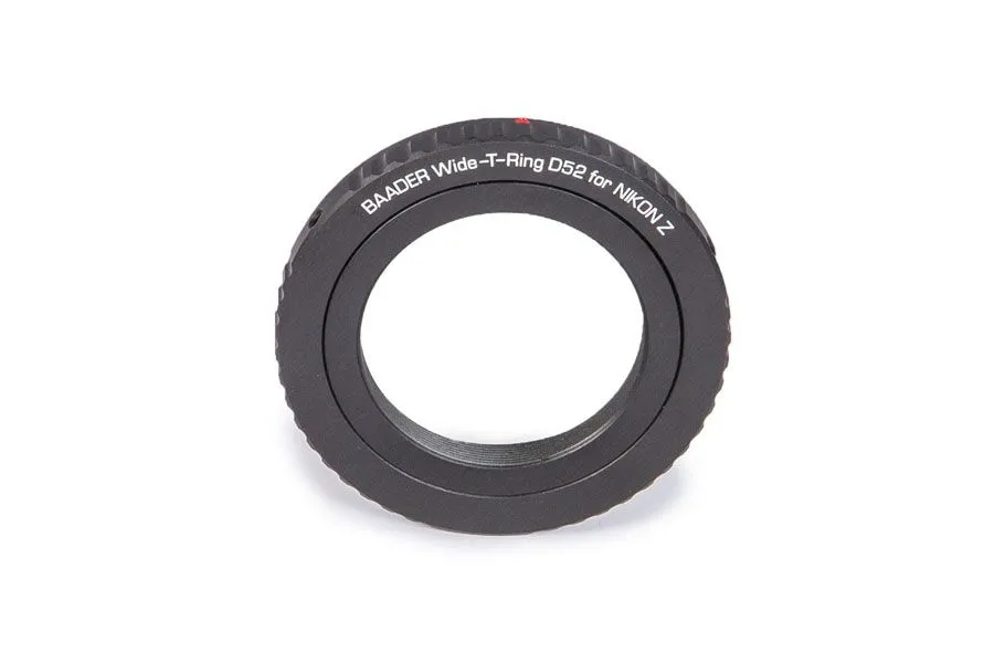 Baader Wide-T-Ring Nikon Z W/ D52i to T-2 and S52