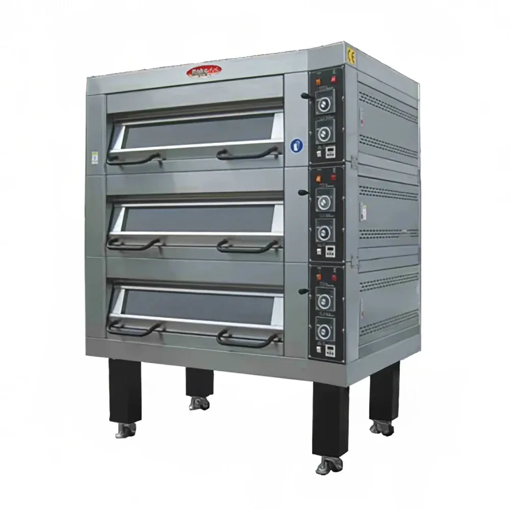 BakeMax BMTD001 75" One Deck Electric Oven, Accommodates (3) 18" X 26" Pans, 220/60/3