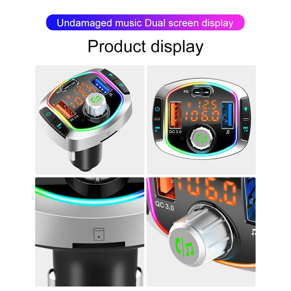 Bc63 Car Bluetooth-compatible V5.0 Mp3 Player 12v~24v Car Charger