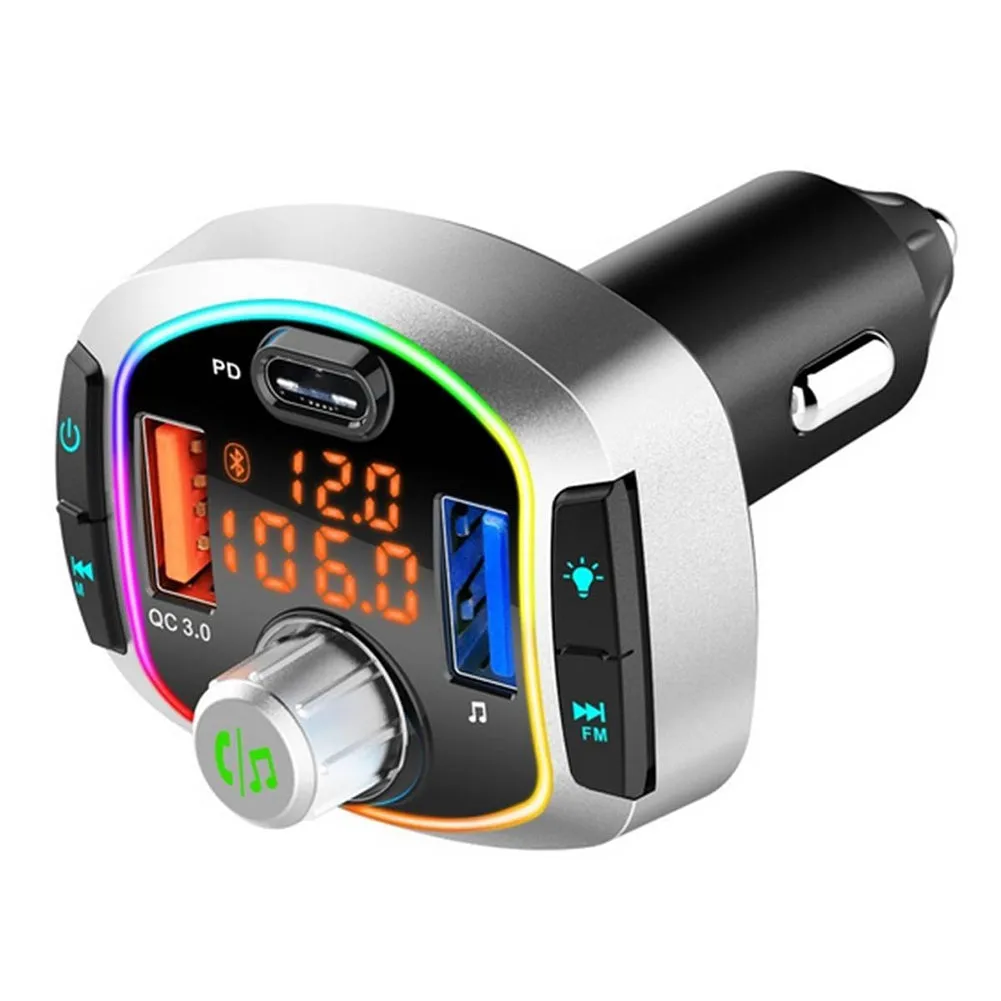 Bc63 Car Bluetooth-compatible V5.0 Mp3 Player 12v~24v Car Charger