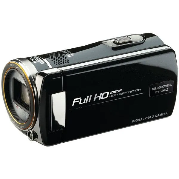BELL HOWELL DV12HDZ-BK 16.0-Megapixel Cinema DV12HDZ 1080p Digital Camcorder (Black)
