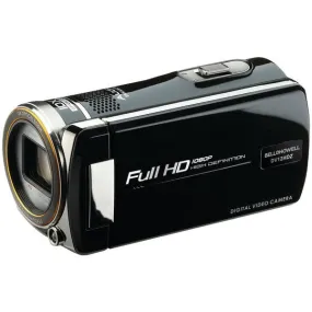 BELL HOWELL DV12HDZ-BK 16.0-Megapixel Cinema DV12HDZ 1080p Digital Camcorder (Black)