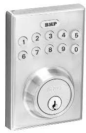 BHP - ELECTRONIC DEADBOLT, SATIN NICKEL #EL20615SN